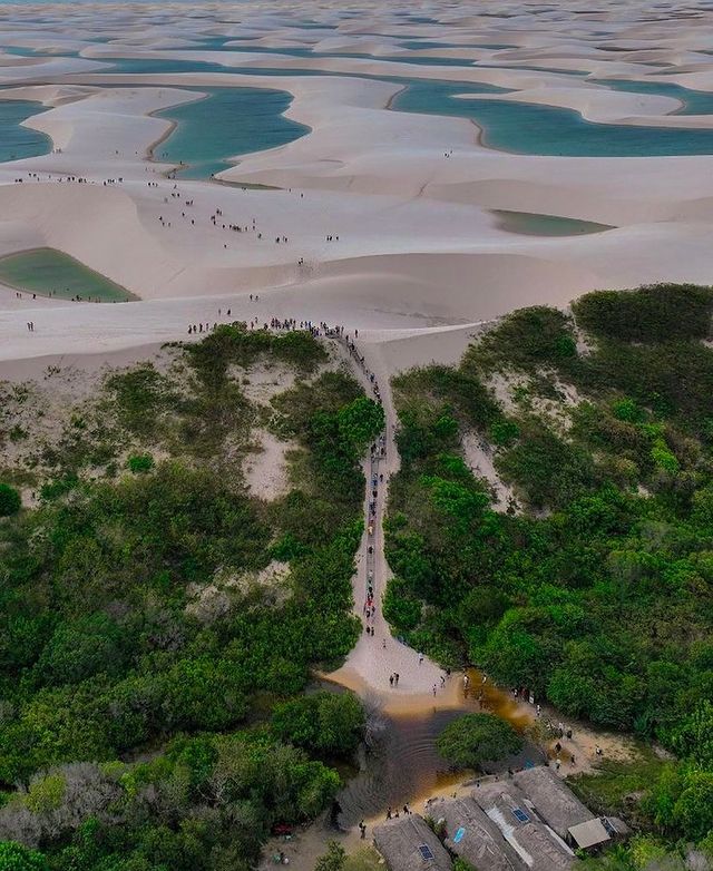 LAGOA BONITA (Lençóis Maranhenses) - Lençóis L'aventura - Agência de ...
